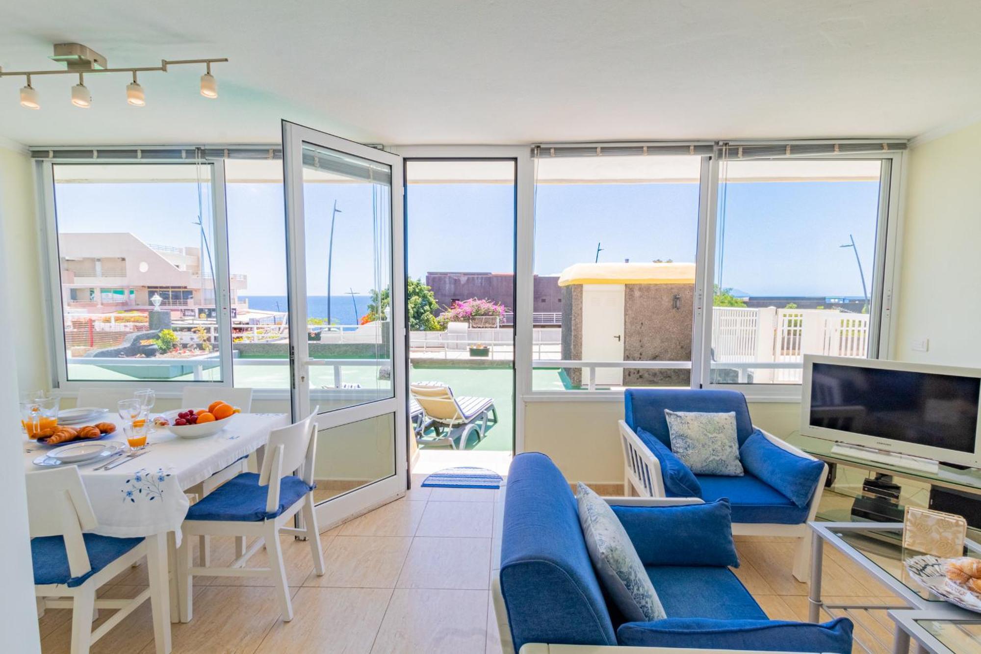 Bright 2 Bedroom Apt By Dream Homes Tenerife Puerto de Santiago  Eksteriør bilde